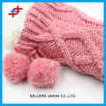 Calcetines de lana cálidos de invierno 2016 de patrón de rayas para niñas, de calidad y cálidos